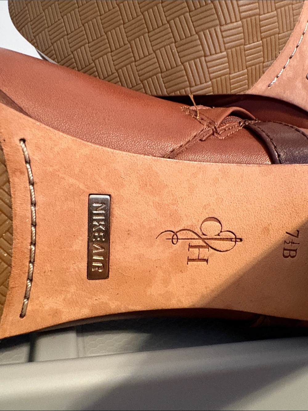 Cole Haan Women Poppy Bit Tall Boot in Sequoia Chestnut 7.5 - Picture 9 of 13